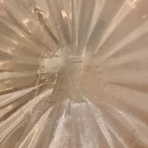 Vintage Westmoreland pink depression glass basket with ruffled edge 7" - Picture 5 of 6